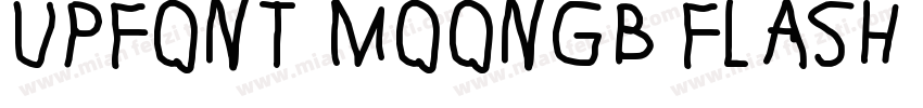 UPFont MoonGB Flash Super字体转换